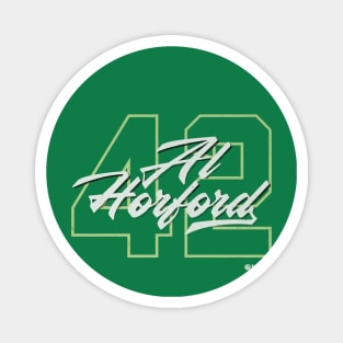 Al Horford Boston Number Script Magnet